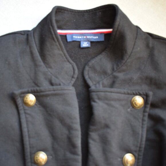 Tommy Hilfiger Military Double-breasted Knit Jacket - Picture 5 of 9